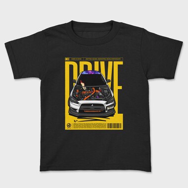 Evo Drive Flame, Tricou Copii