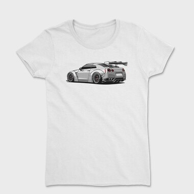 Skyline Gtr Grey Racing, Tricou Femei