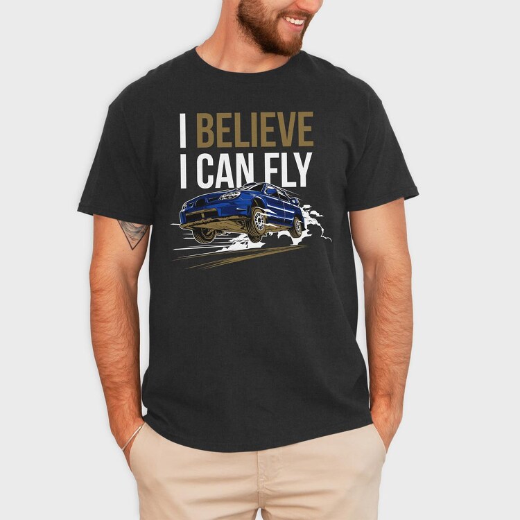 FLYING STI, Tricou Barbati (Unisex)