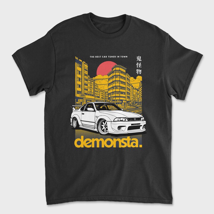 Demonsta, Tricou Barbati (Unisex)