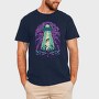 Alien Abduction, Tricou Barbati (Unisex)