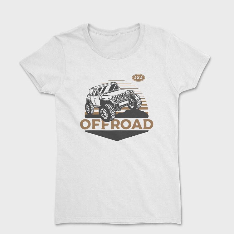 Tricou Femei, Off Road Jeep 0