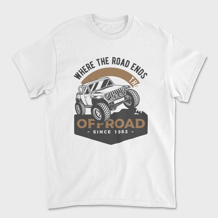 Tricou Barbati (Unisex), Off Road Jeep 2