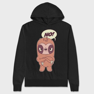 No Sloth, Hanorac Oversize Barbati (Unisex)