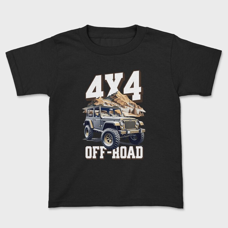 Tricou Copii, 4X4 Offroad