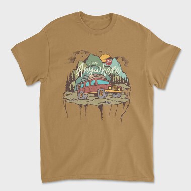 Adventure, Tricou Barbati (Unisex)