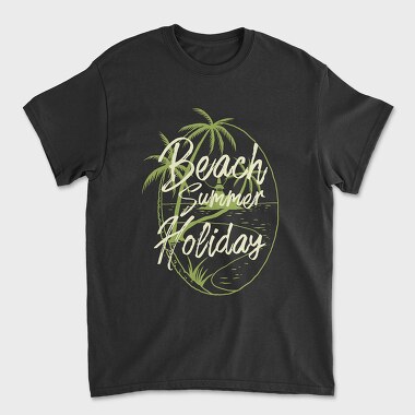 Beach Island, Tricou Barbati (Unisex)