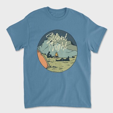 Camp Silent Night, Tricou Barbati (Unisex)