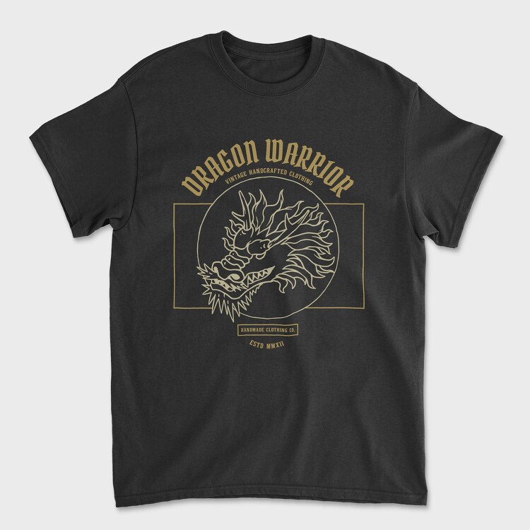 Dragon Warrior, Tricou Barbati (Unisex)