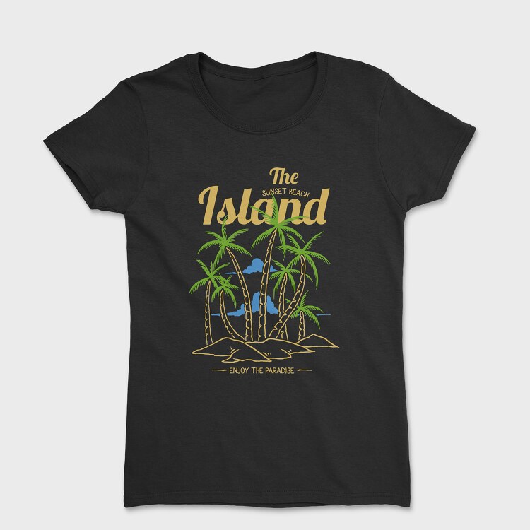 Tricou Femei, Island