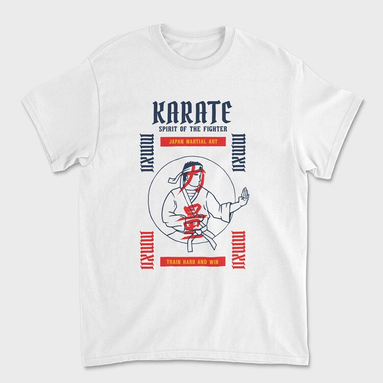 Tricou Barbati (Unisex), Karate