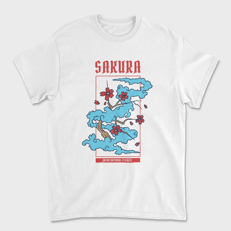 Sakura, Tricou Barbati (Unisex)