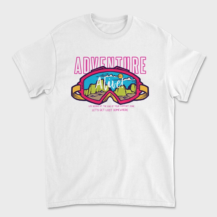 80's Adventure, Tricou Barbati (Unisex)