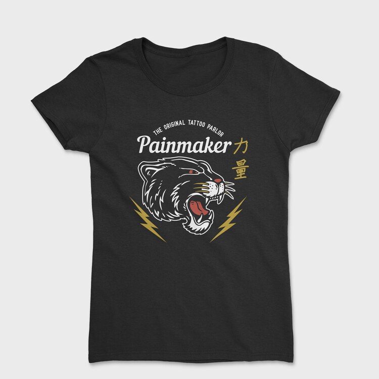 Black Puma Tattoo, Tricou Femei