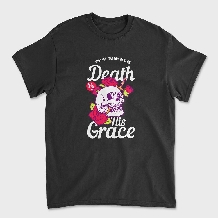 Death By His Grace, Tricou Barbati (Unisex)