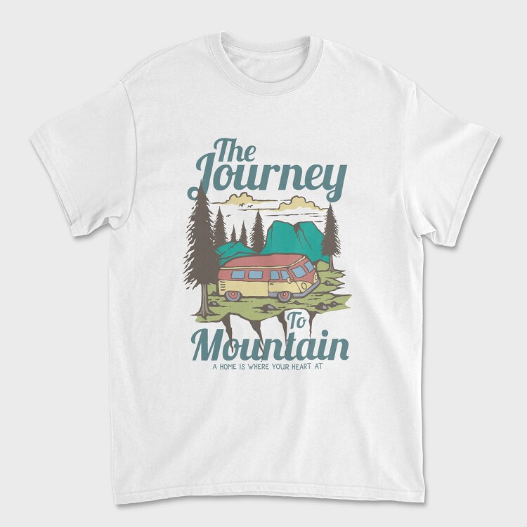 Tricou Barbati (Unisex), Journey To The Mountain