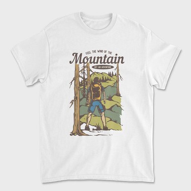 Tricou Barbati (Unisex), Mountain Backpacker