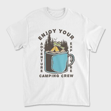 Pines On The Mug, Tricou Barbati (Unisex)