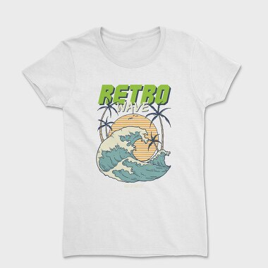 Tricou Femei, Retro Wave