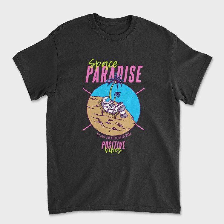 Space Paradise, Tricou Barbati (Unisex)