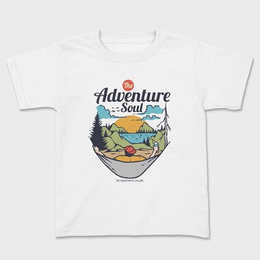 Tricou Copii, The Adventure Soul