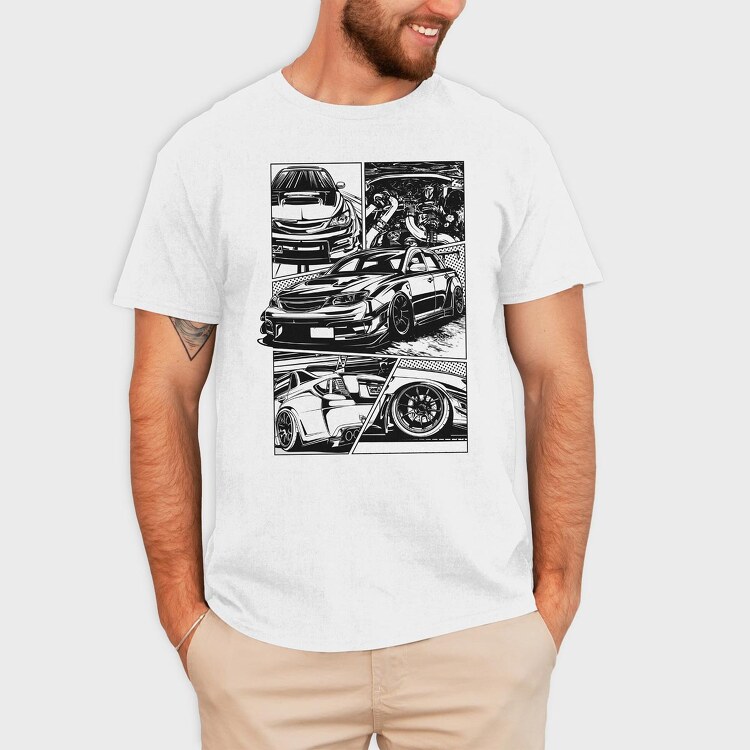 WRX STI, Tricou Barbati (Unisex)
