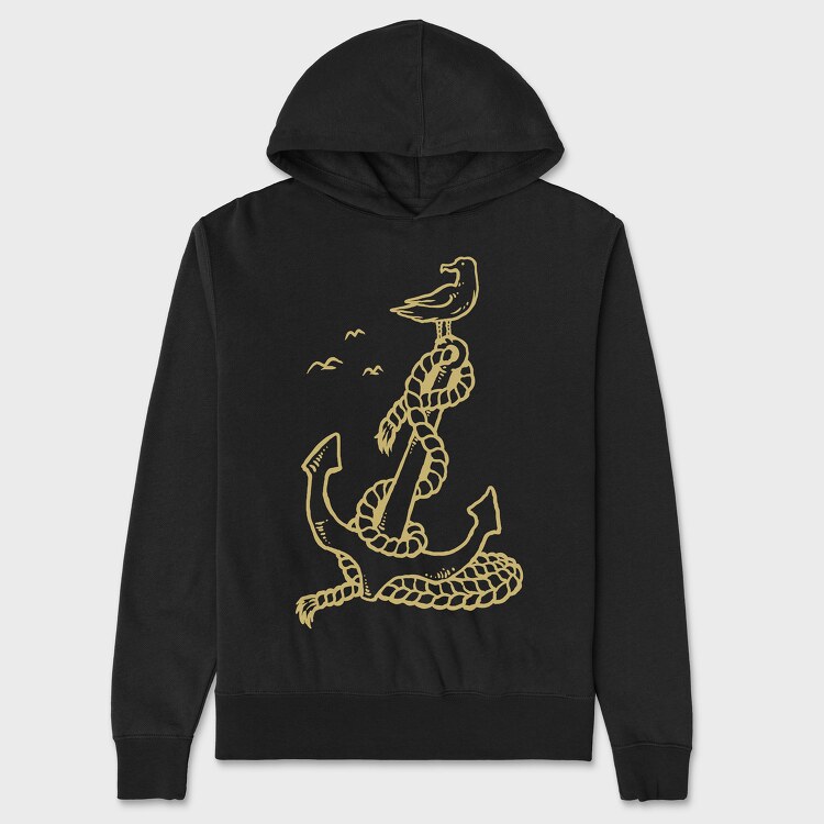 Anchor Bird, Hanorac Oversize Barbati (Unisex)