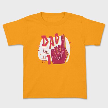 Dad Is No 1, Tricou Copii