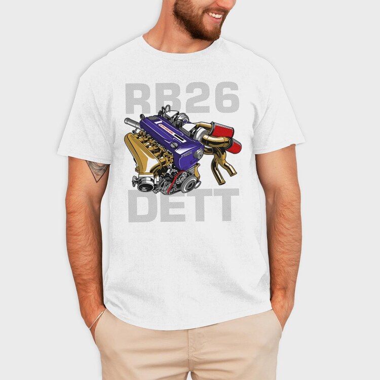 RB26 DETT, Tricou Barbati (Unisex)