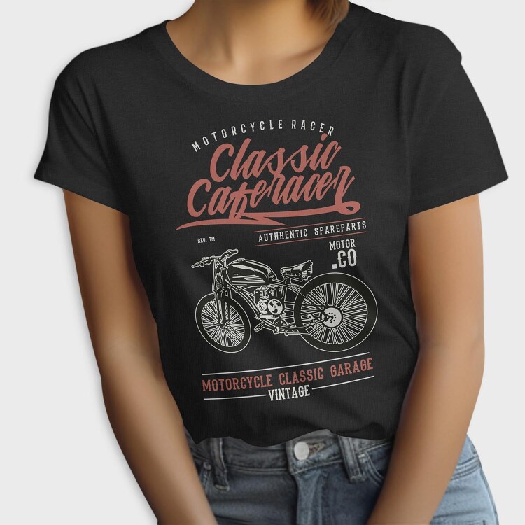 Classic Caferacer, Tricou Femei