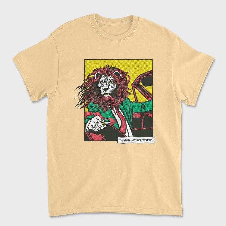 Tricou Barbati (Unisex), Lion Comics