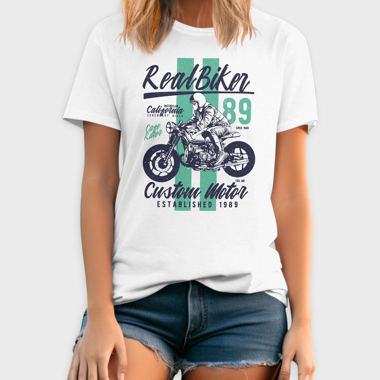 Real Biker, Tricou Barbati (Unisex)