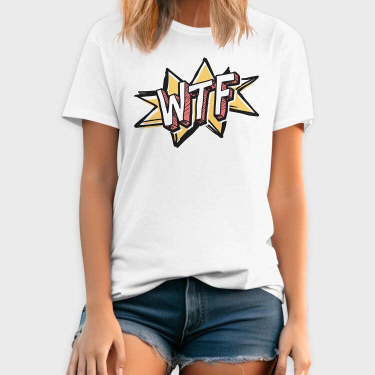 Wtf, Tricou Barbati (Unisex)