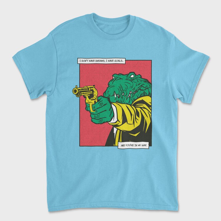 Alligator Pistol, Tricou Barbati (Unisex)