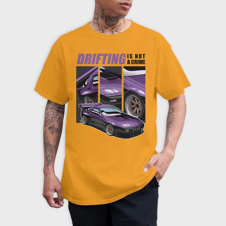 Drifting Is Not a Crime, Tricou Barbati (Unisex)