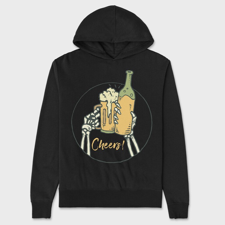 Cheers, Hanorac Oversize Barbati (Unisex)