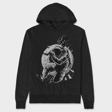 No Music, Hanorac Oversize Barbati (Unisex)