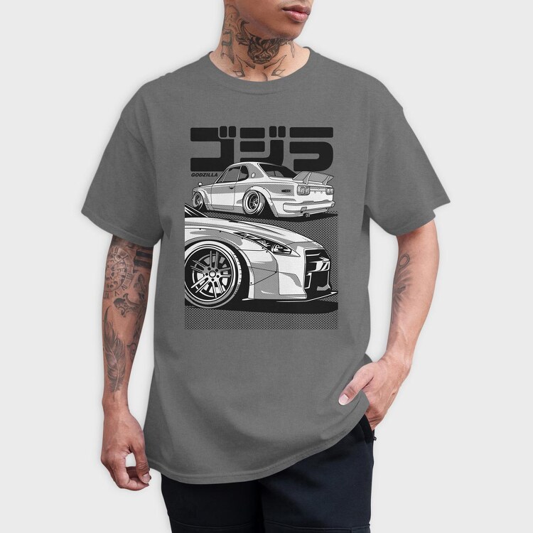 GTR GOJIRA, Tricou Barbati (Unisex)