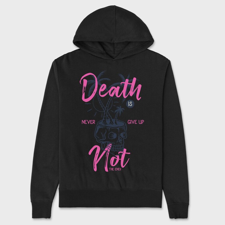 Death Is Not The End, Hanorac Oversize Barbati (Unisex)