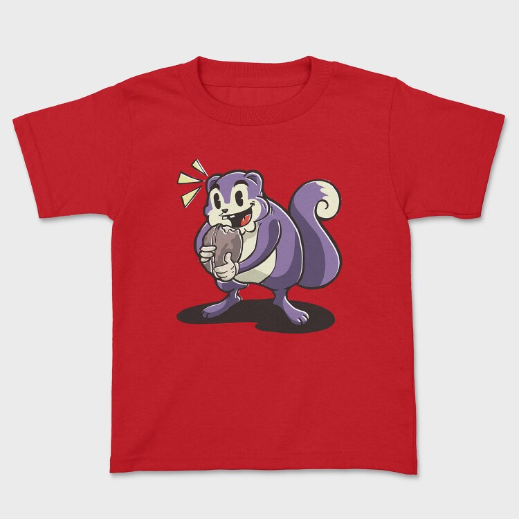 Cute Squirrel, Tricou Copii