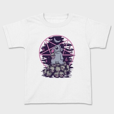 Tricou Copii, Pentagram Bunny