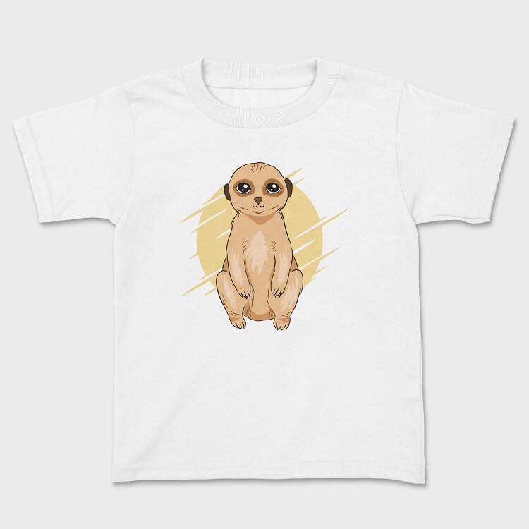 Cute Meerkat, Tricou Copii