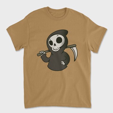 Tricou Barbati (Unisex), Cute Grim Reaper