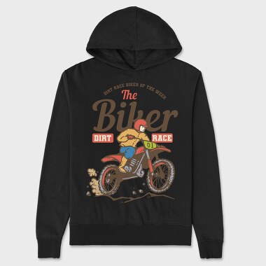 Motocross Retro, Hanorac Oversize Barbati (Unisex)