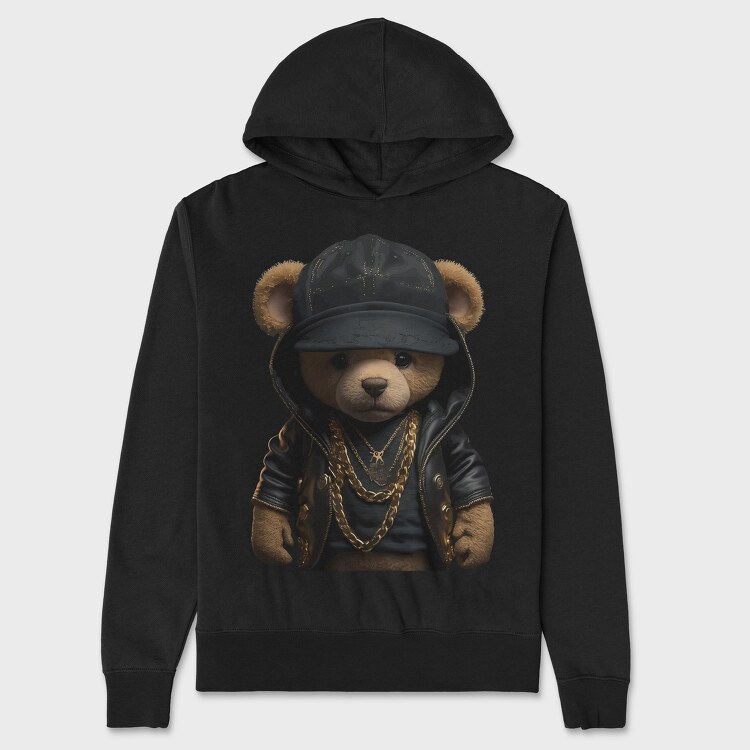 Teddy Bear Cool, Hanorac Oversize Barbati (Unisex)