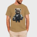 Business Teddy, Tricou Barbati (Unisex)