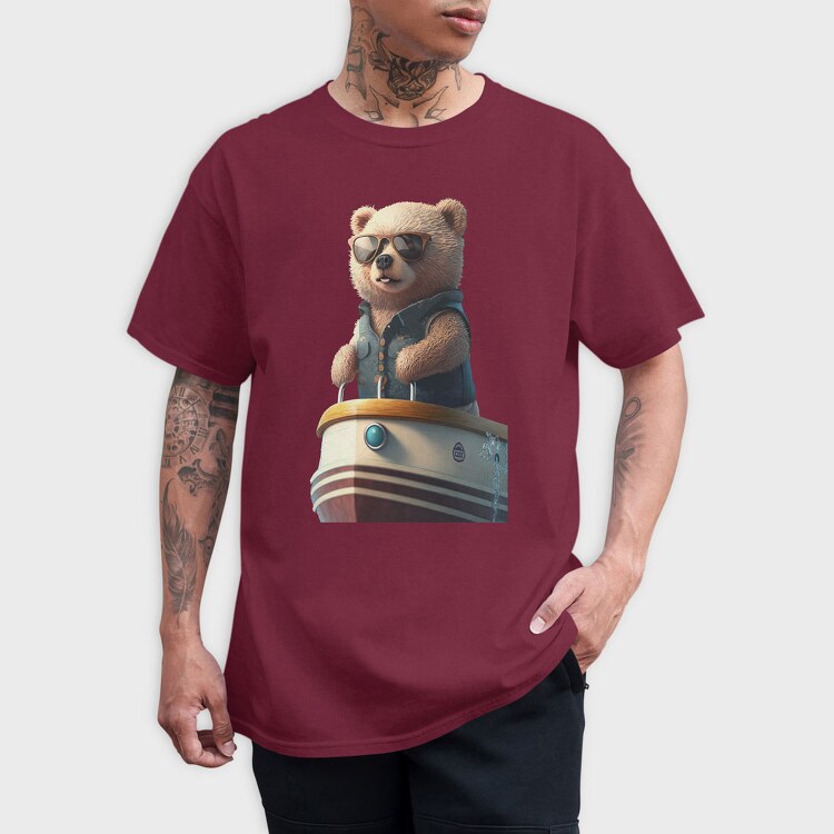 Skipper Teddy, Tricou Barbati (Unisex)