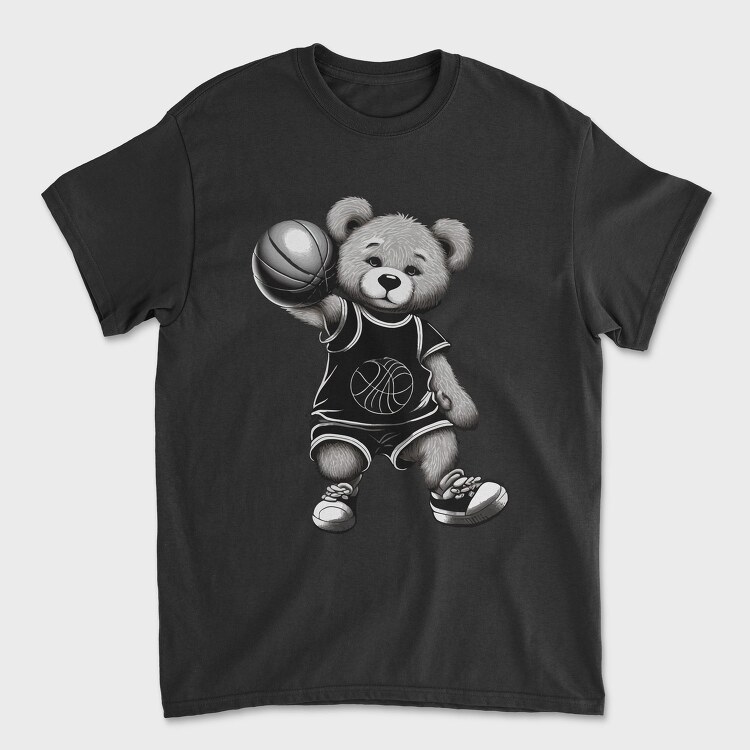 Basketball Bear, Tricou Barbati (Unisex)