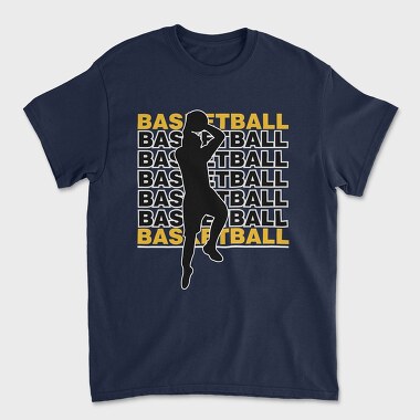Basketball Slam Dunk, Tricou Barbati (Unisex)