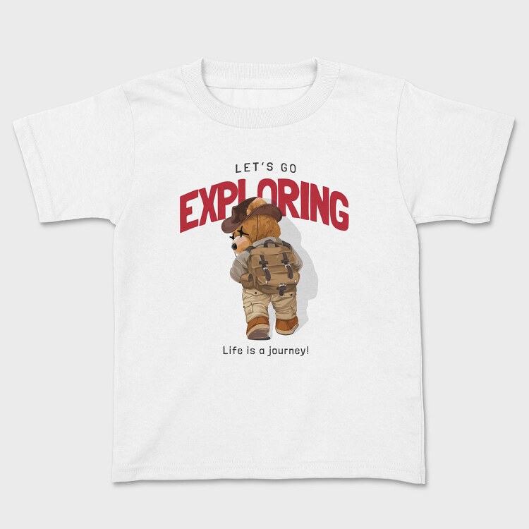 Bear Explorer Journey, Tricou Copii